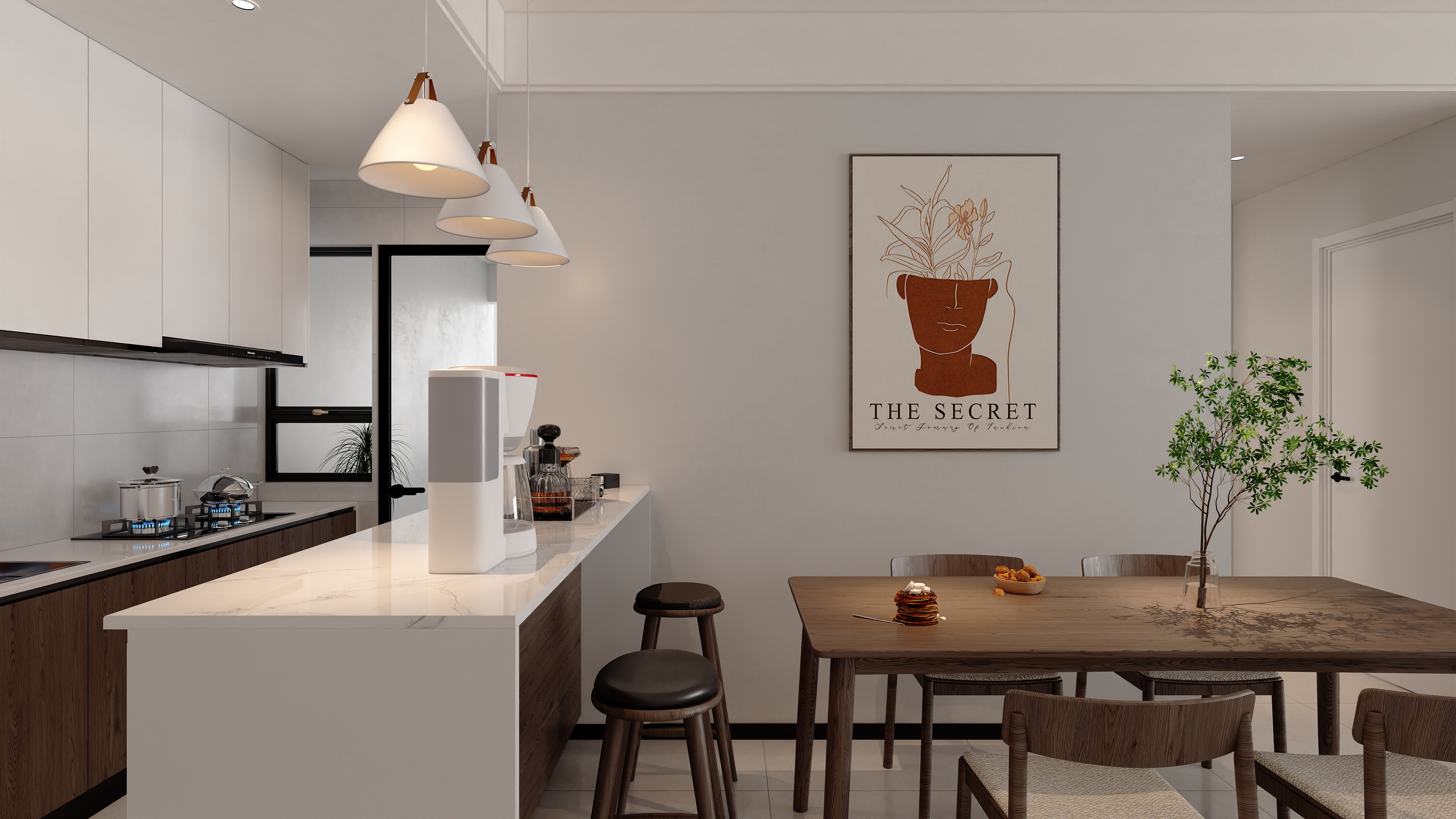 4 Bedrooms Floor Plan